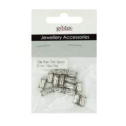 AussieSuperStore Jewellery Making Supplies JF Spacer Rope Tube 12mm JF Spacer Rope Tube 12mm | Jewellery Making Accessories 9323823082819 JF283